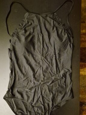 Scalloped One Piece Swimsuit